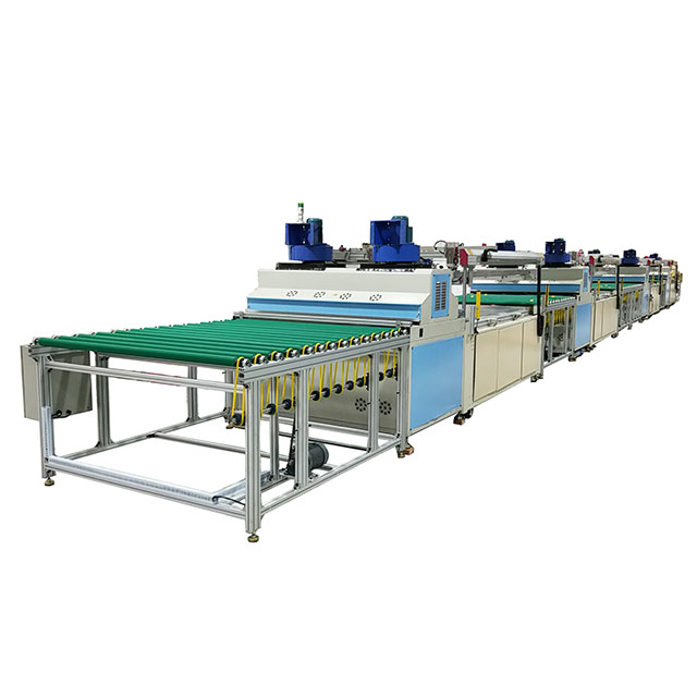 全自動四色絲印生産線