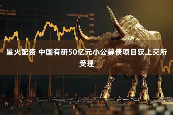 星火配资 中国有研50亿元小公募债项目获上交所受理